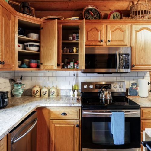 Kitchen is fully equipped so that you can feel like home for long stays.