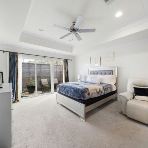 TVs included in all bedrooms.
