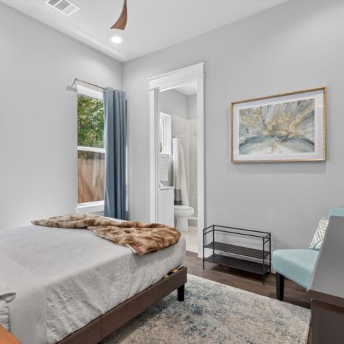 TVs included in all bedrooms.