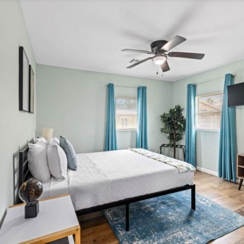 TVs included in all bedrooms.