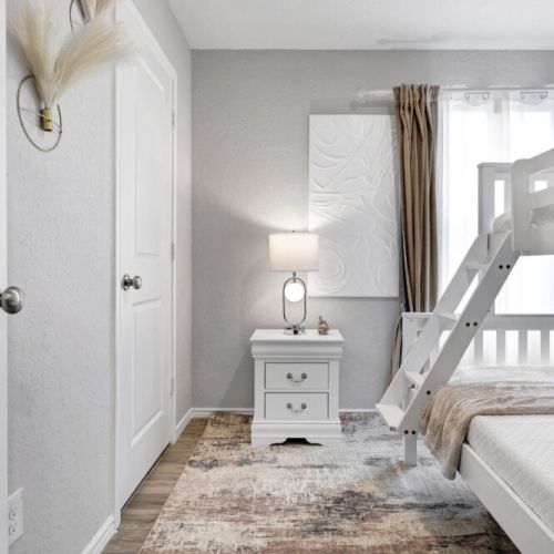 Beautifully decorated with a touch of luxury.