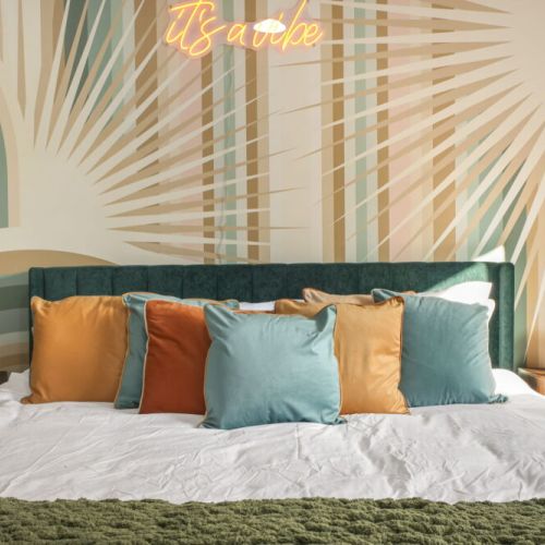 Plenty of cushions for extra comfort.
