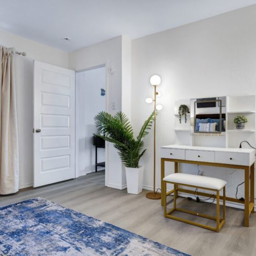 Indulge in the luxury of your own vanity.