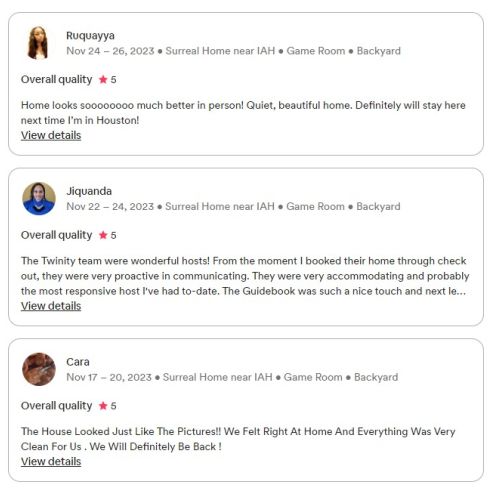 Still not sure? Take a look at the reviews from our past guests.