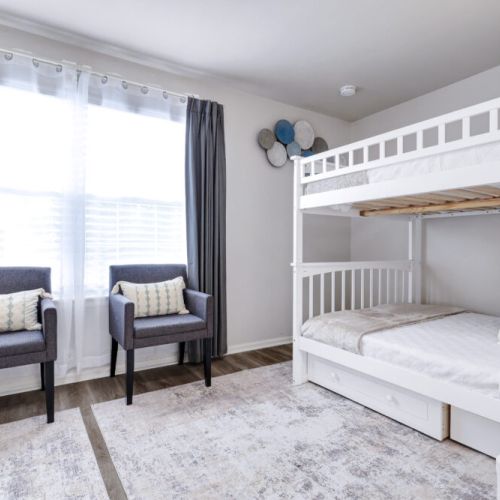 Comfortable seating area.