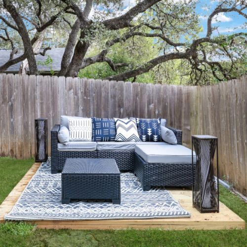 Cozy and comfortable.