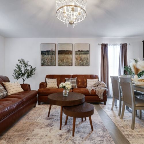 Comfy and homely.