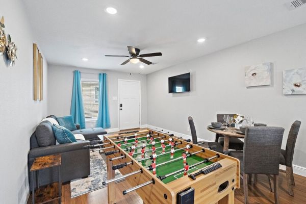Museums Med Center Cozy Apt | Games BBQ Fire Pit