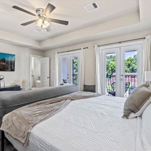 TVs included in all bedrooms.