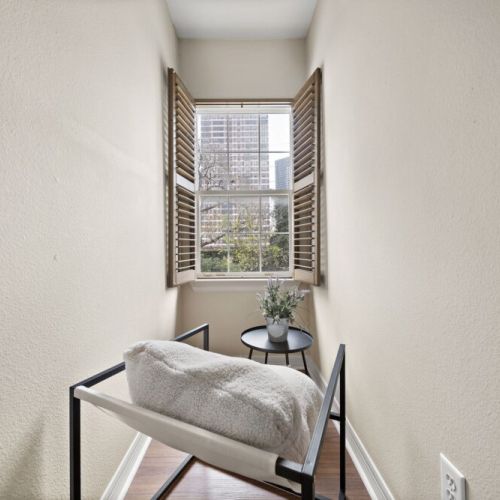 Perfect for a morning coffee or enjoy your favorite book.