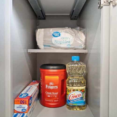 More cooking essentials.