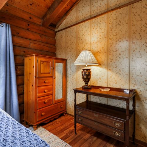 Spacious storage area so you can unpack and feel right at home.