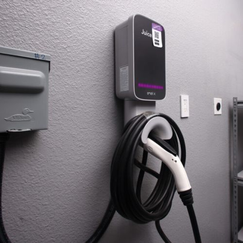 EV charger, plug your car in for a charge!