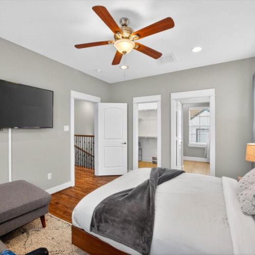 Covered with high-quality linens.