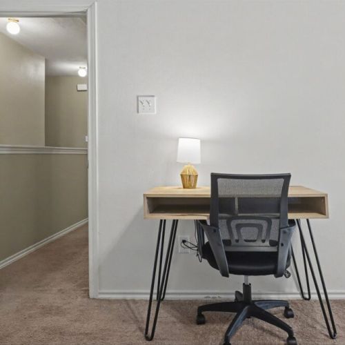 Do you need to finish some work? No problem, we got you covered! We have a desk + work chair
