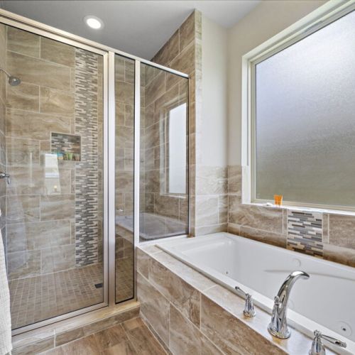 Pour yourself a glass of wine, sit back & relax! White robes included.