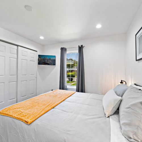 TVs included in all bedrooms.
