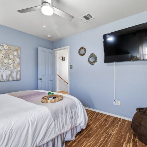 Smart TV included in all bedrooms.
