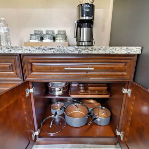 Kitchen is fully equipped so that you can feel like home for long stays.