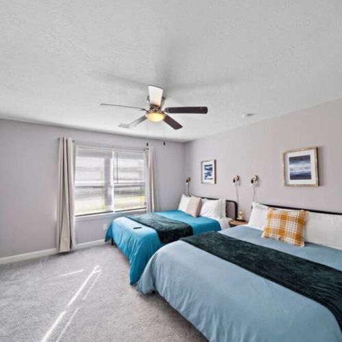 TVs included in all bedrooms.