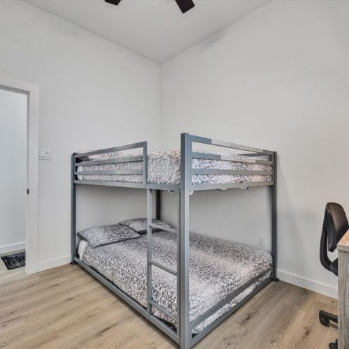 TVs included in all bedrooms.
