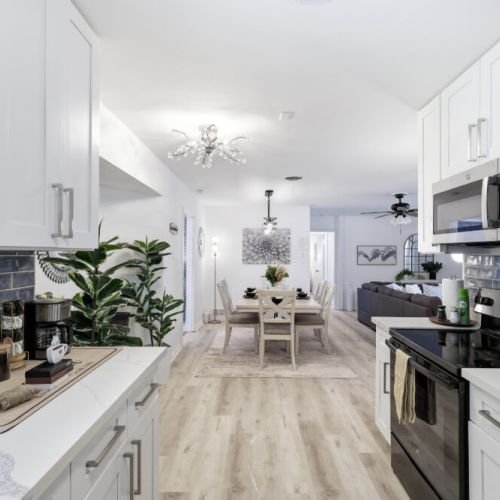 Enough space to prepare a delicious meal for your whole group.