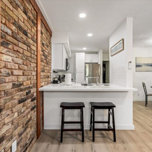 Two bar stools for your convenience!