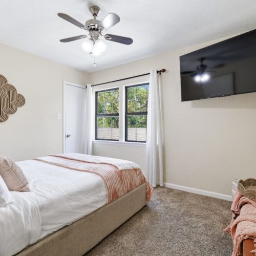 Smart TV included in all bedrooms.