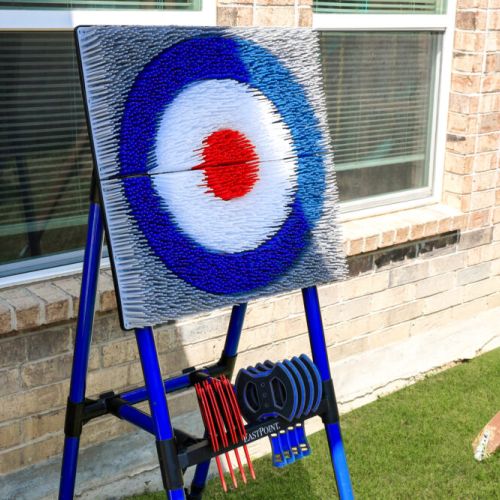 Challenge your friends to a fun and safe axe throwing competition!