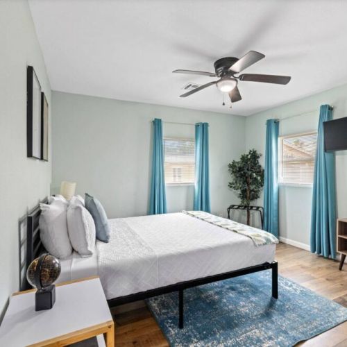 TVs included in all bedrooms.