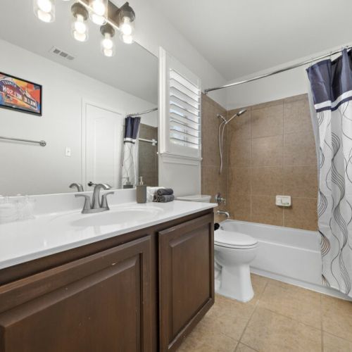 3rd bathroom is fully stocked with all you need.