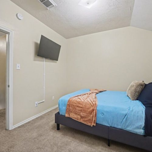 TVs included in all bedrooms.