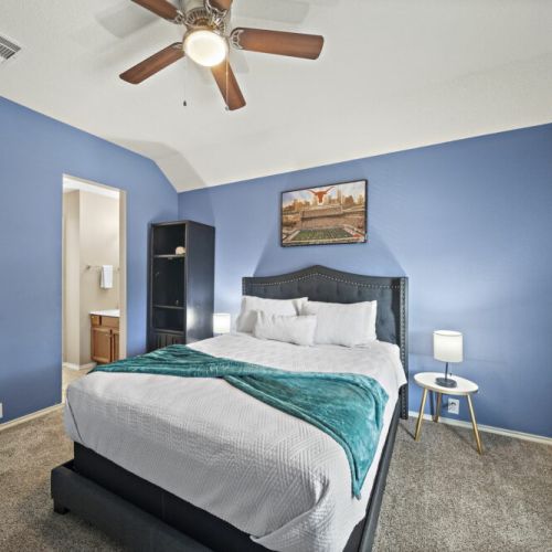 TVs included in all bedrooms.