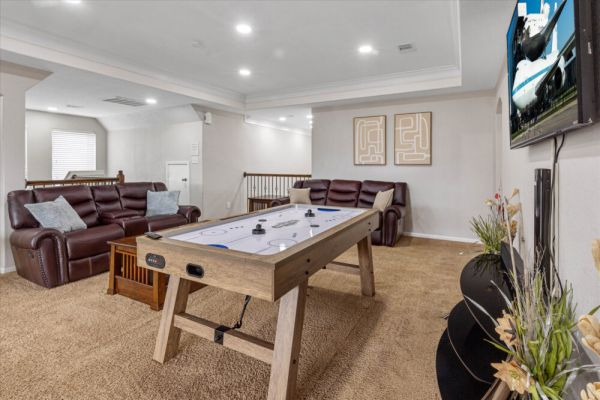 HTown Getaway | Air Hockey Gym Yard BBQ Swing Set