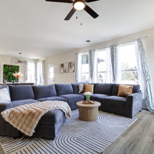 Perfectly designed to accommodate all your family and friends comfortably.
