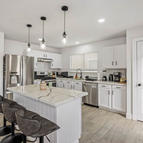 Bright, modern, and inviting — the perfect place to gather, cook, and enjoy every bite together.