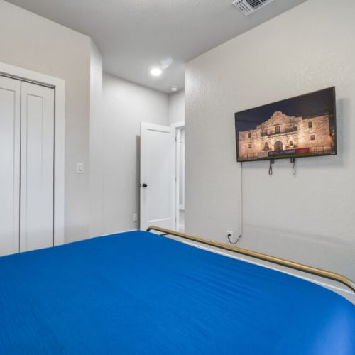 Smart TVs included in all bedrooms.