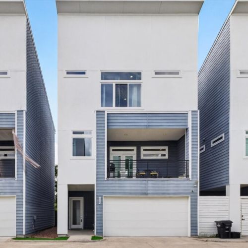 An exterior view of our lovely home. Can't wait to host you.