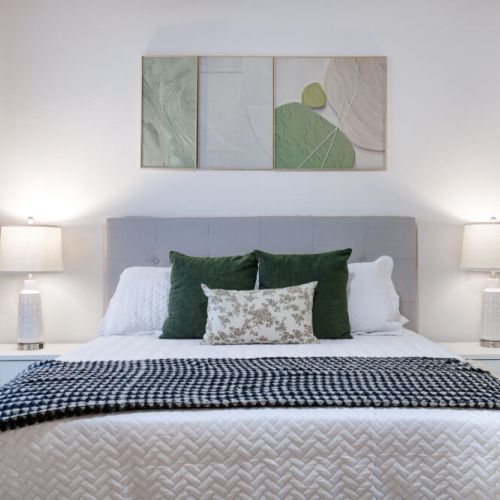 Beautifully decorated with a touch of luxury.