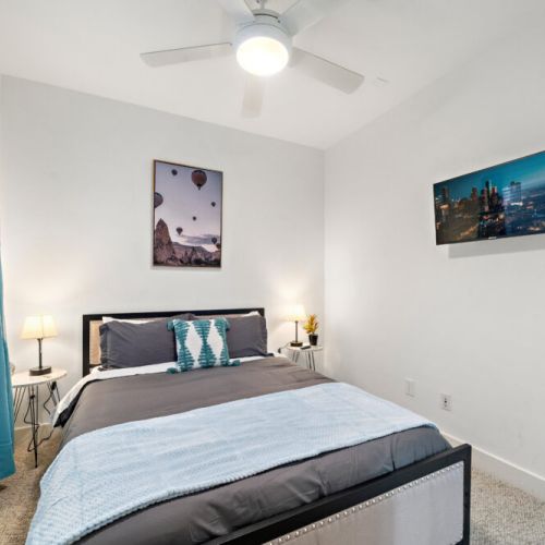 TVs included in all bedrooms.