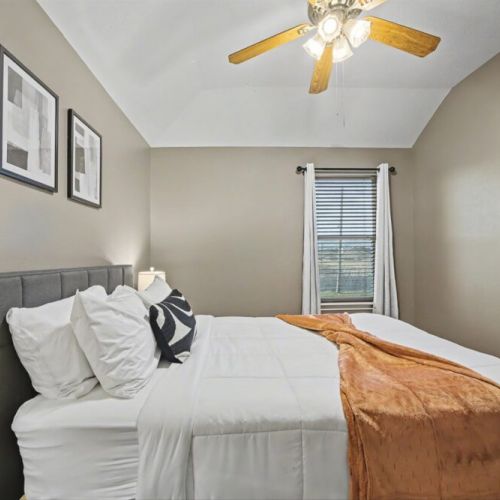 TVs included in all bedrooms.