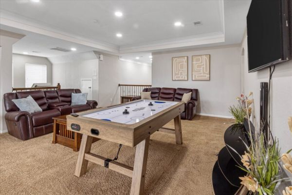 HTown Getaway | Air Hockey Gym Yard BBQ Swing Set