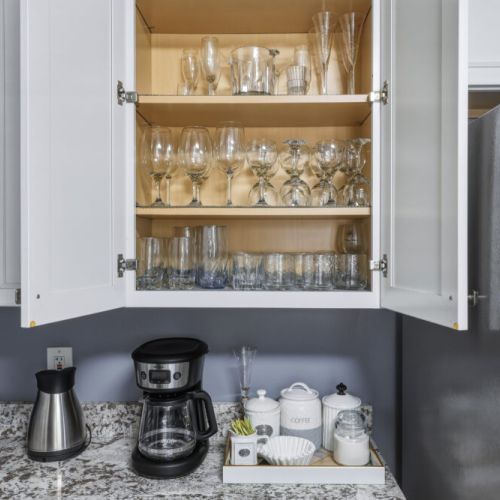 Kitchen is fully equipped so that you can feel like home for long stays.