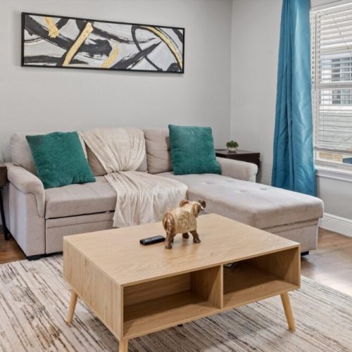 Comfy and homely.