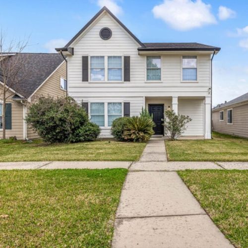 An exterior view of our lovely home. Can't wait to host you.