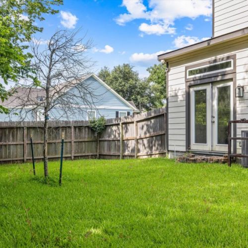 Relax and unwind in our spacious private backyard surrounded by nature, or have a fun time with your family and friends.