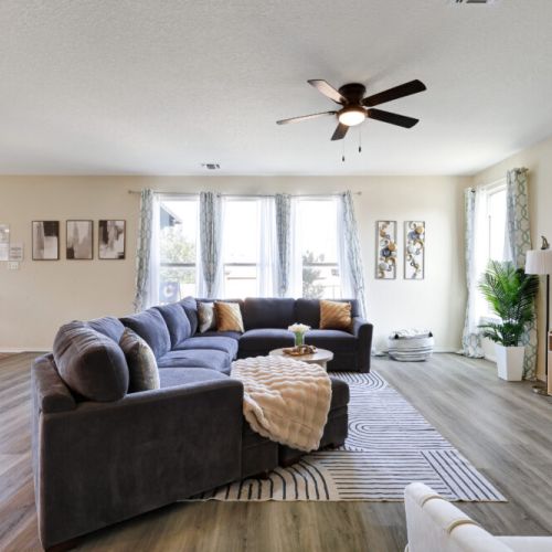 Enjoy plenty of space and natural light.