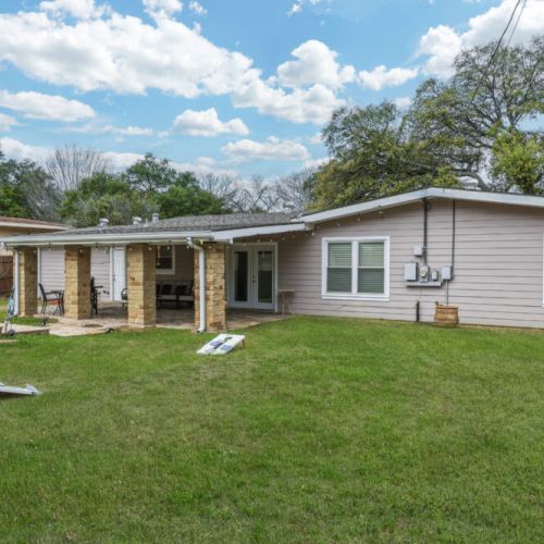 With plenty of space for you and your family!