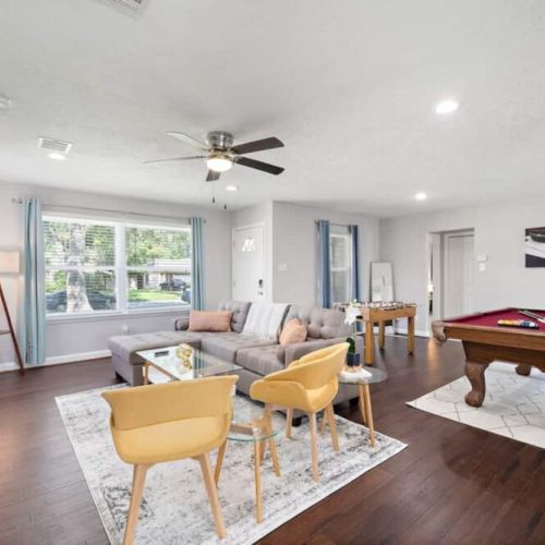 Perfectly designed to accommodate all your family and friends comfortably.