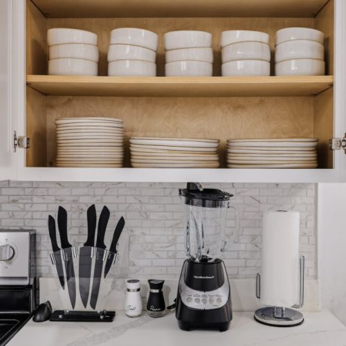 Kitchen is fully equipped so that you can feel like home for long stays.